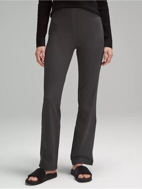 lululemon athletica Slim Straight Ponte Pants in Charcoal